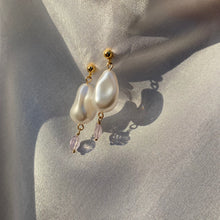 Load image into Gallery viewer, Iris Pendant Drop Earrings